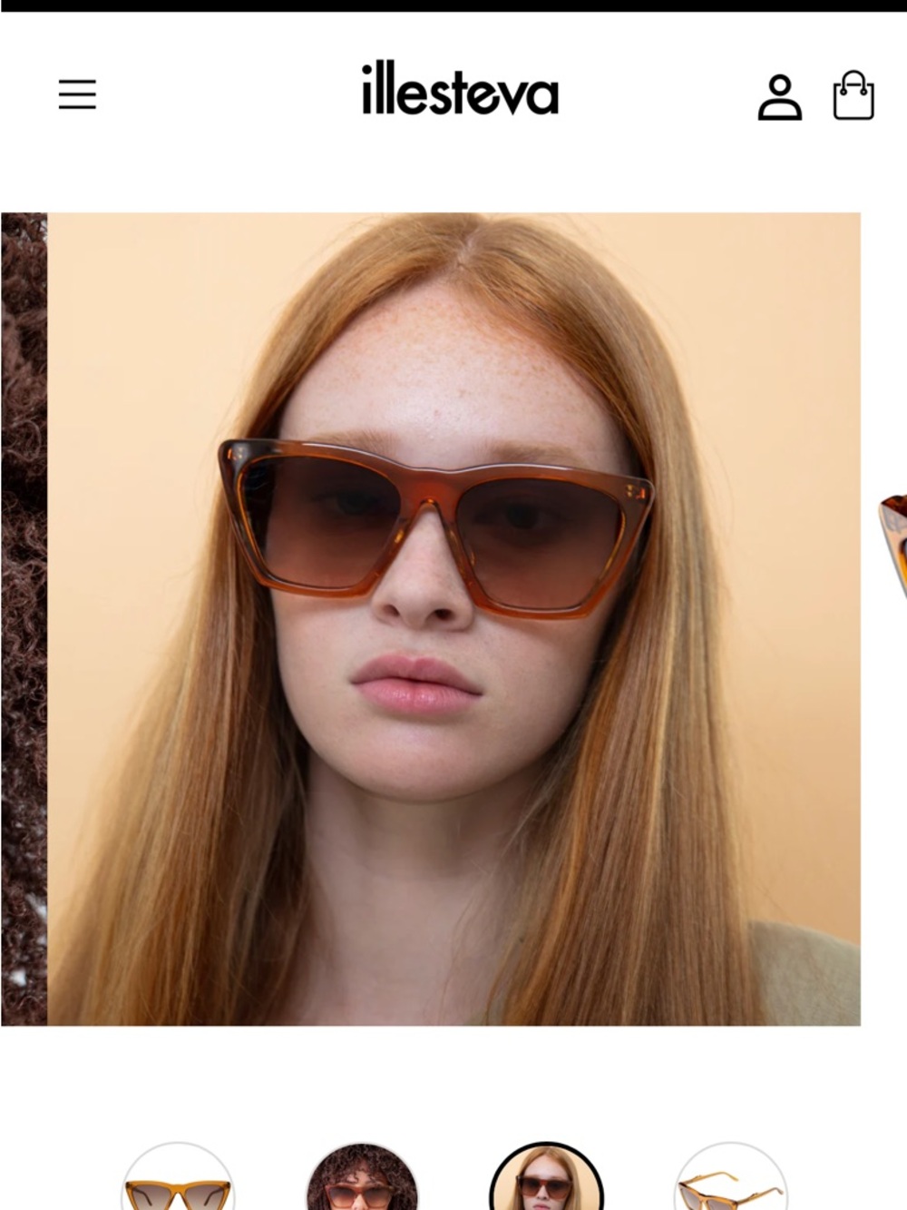 Illesteva Amber Tortoise Cat-Eye Sunglasses
